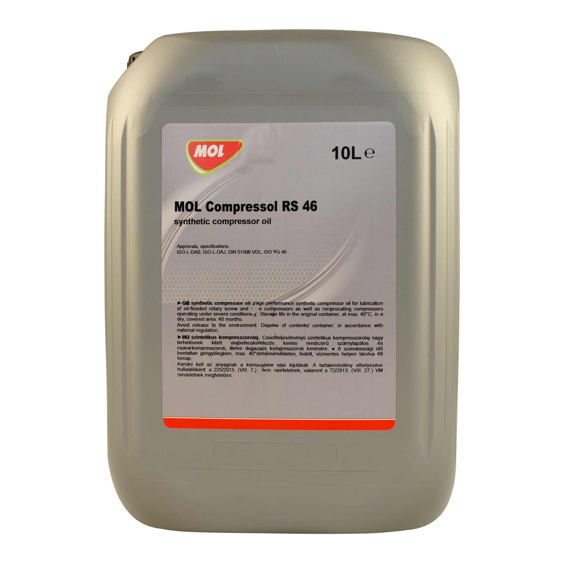 Олива компресорна MOL Compressol RS 46 10л